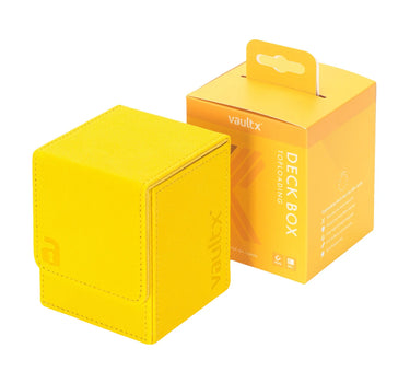 Yellow Toploading Deck Box 80+ Vault X