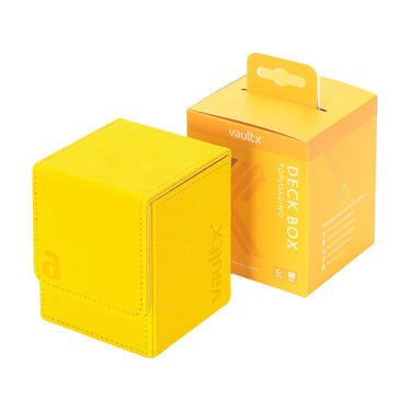 Yellow Toploading Deck Box 80+ Vault X