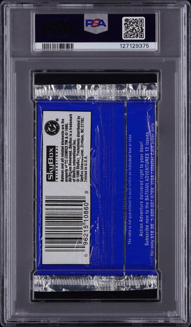 1995 SKYBOX THE ADVENTURES OF BATMAN & ROBIN FOIL PACK ADV/BATMAN & ROBIN