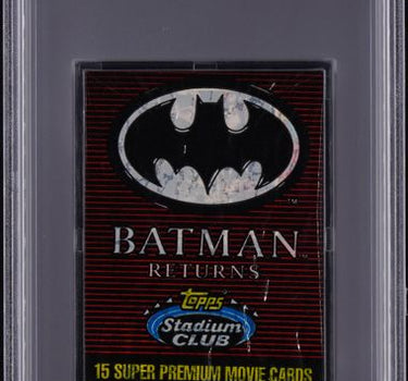 1992 STADIUM CLUB BATMAN RETURNS CELLO PACK BATMAN RETURNS