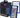 BCW 6 Pack Blue Slab Bumpers- Sized For Beckett