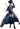 Thunder Tech My Dress-Up Darling -AMP＋ Marin Kitagawa Figure Black Lobelia ver.