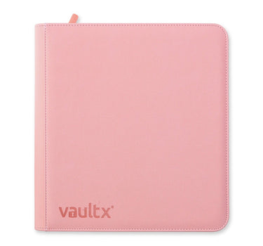 Vault X Pink Zip Binder 12-Pocket