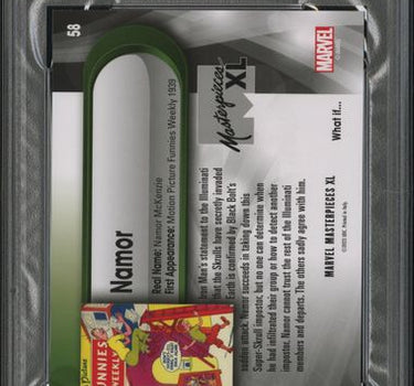2024 SKYBOX MARVEL MASTERPIECES XL #58 NAMOR WHAT IF