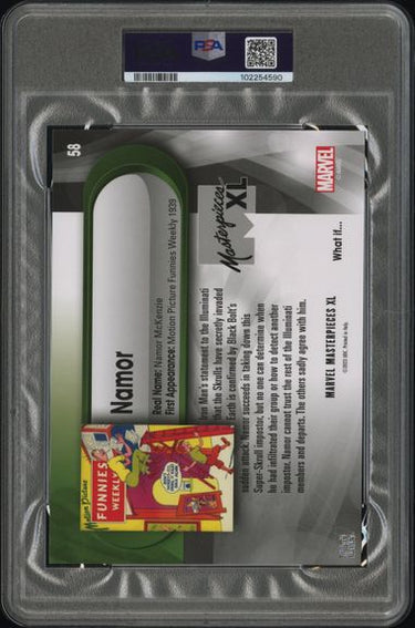 2024 SKYBOX MARVEL MASTERPIECES XL #58 NAMOR WHAT IF