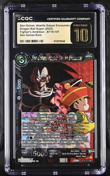Dragon Ball Super Masters English Son Gohan, Hostile Saiyan Encounter BT19-147 2022 Fighter's Ambition Son Gohan Rare