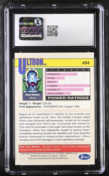 Marvel English Ultron 84 1991 Marvel Universe Series II