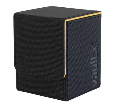Black & Yellow Toploading Deck Box 80+ Vault X
