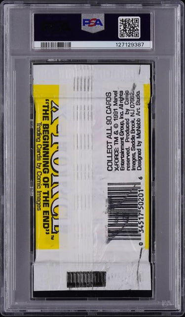 1991 COMIC IMAGES X-FORCE PLASTIC PACK X-FORCE